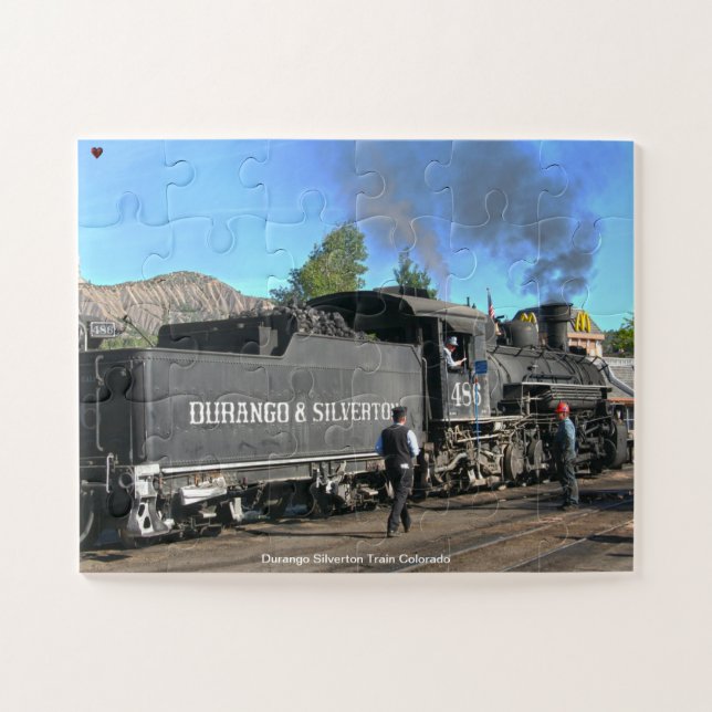 Puzzle Train Durango Silverton Colorado (Horizontal)