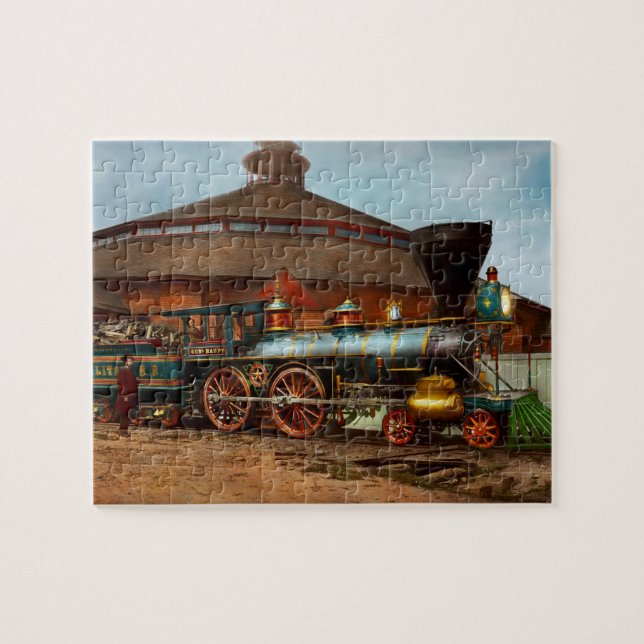 Puzzle Train - Guerre de Sécession - Général Haupt 1863 (Horizontal)