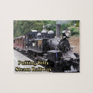 Puzzle Train historique de soufflage de vapeur de Billy