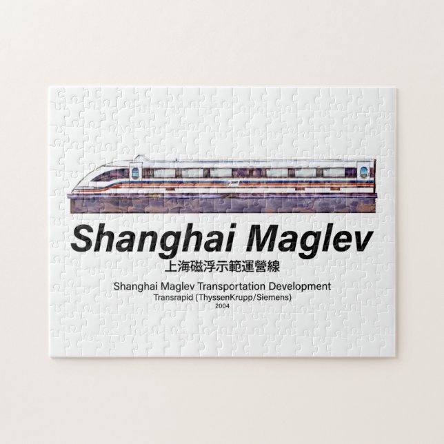 Puzzle Train rapide à grande vitesse SMT Maglev Shanghai (Horizontal)