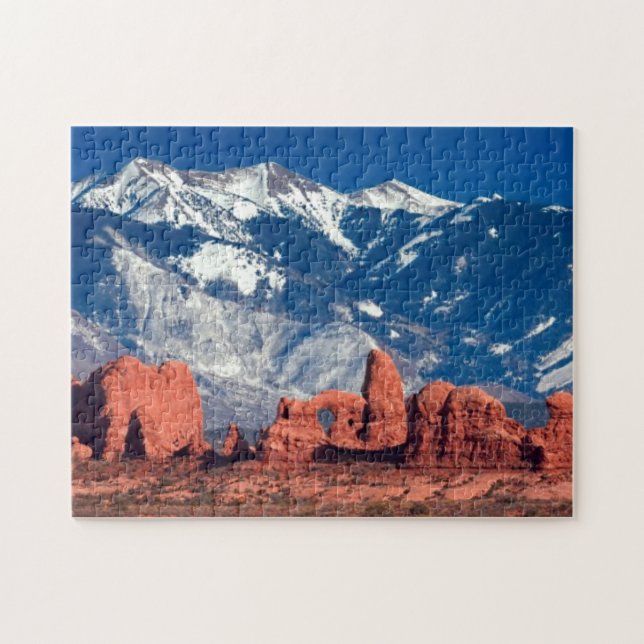 Puzzle Traînée équilibrée de roche (Horizontal)