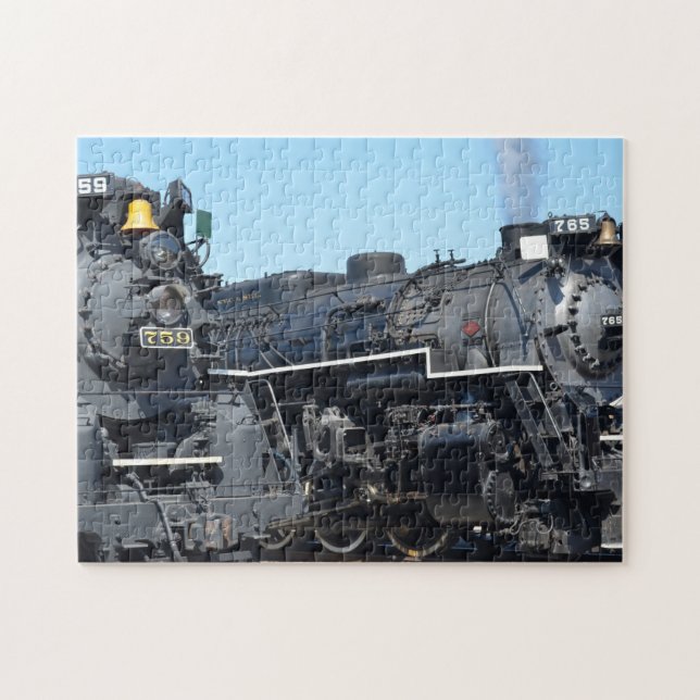 Puzzle Trains pour moteurs à vapeur Nickel Plate Road 759 (Horizontal)