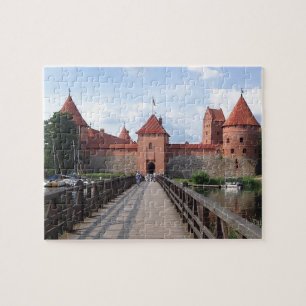 Puzzle Trakai Island Castle - Lithuania ---