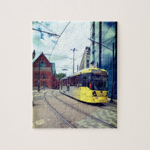 Puzzle Tramway à Manchester