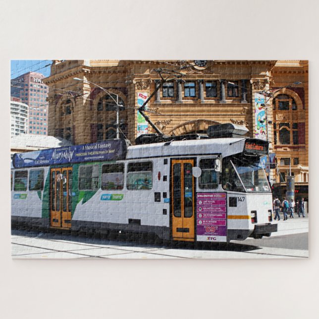 Puzzle Tramway de Melbourne, Victoria, Australie 2 (Horizontal)