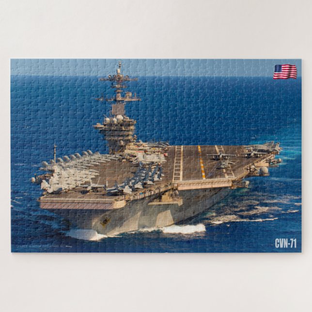 Puzzle TRANSPORTEUR D'AÉRONEF AMÉRICAIN - CVN 71 (20x30 P (Horizontal)