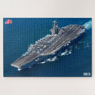 Puzzle TRANSPORTEUR D'AÉRONEF AMÉRICAIN - CVN 74 (20 x 30