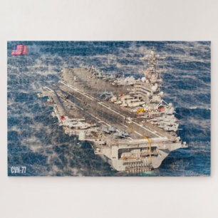 Puzzle TRANSPORTEUR D'AÉRONEF AMÉRICAIN - CVN 77 (20 x 30