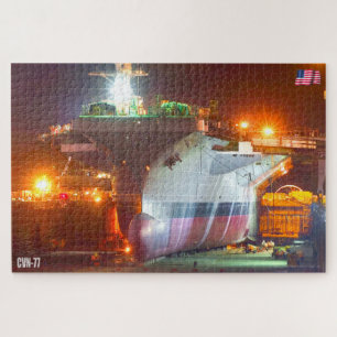 Puzzle TRANSPORTEUR D'AÉRONEF AMÉRICAIN - CVN 77 (20 x 30