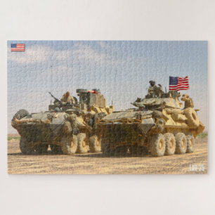 Puzzle TRANSPORTEUR DE PERSONNEL ARMÉ - LAV-25 (20x30 pou