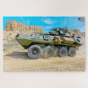 Puzzle TRANSPORTEUR DE PERSONNEL ARMÉ - LAV-25 (20x30 pou