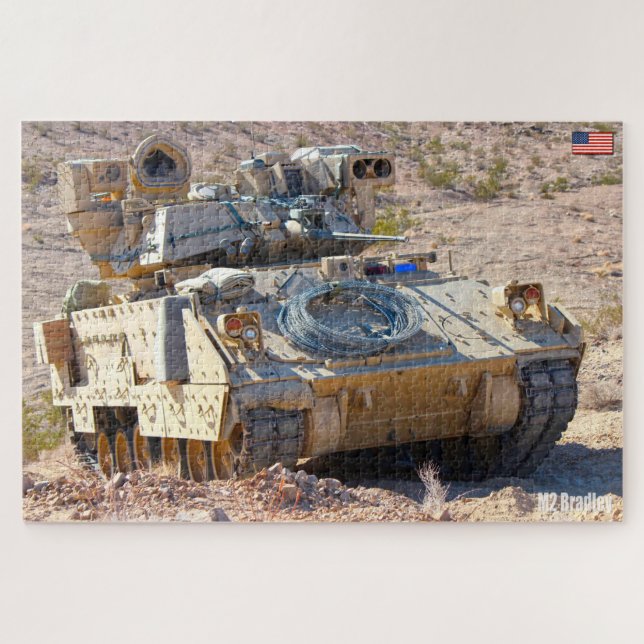 Puzzle TRANSPORTEUR DE PERSONNEL ARMÉ M2 Bradley (20x30 p (Horizontal)