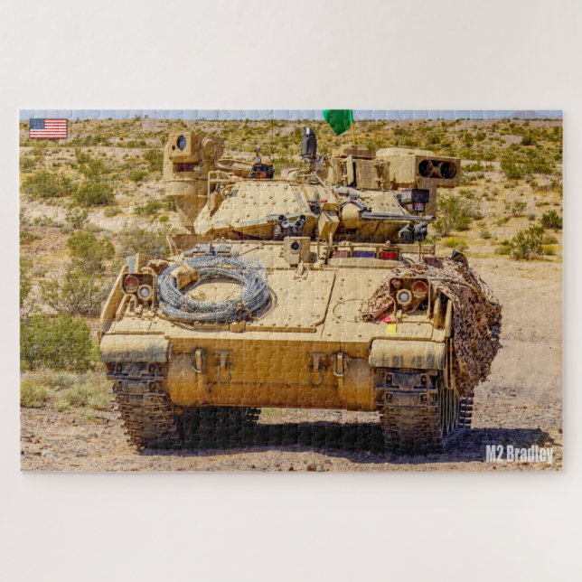 Puzzle TRANSPORTEUR DE PERSONNEL ARMÉ M2 Bradley (20x30 p (Horizontal)