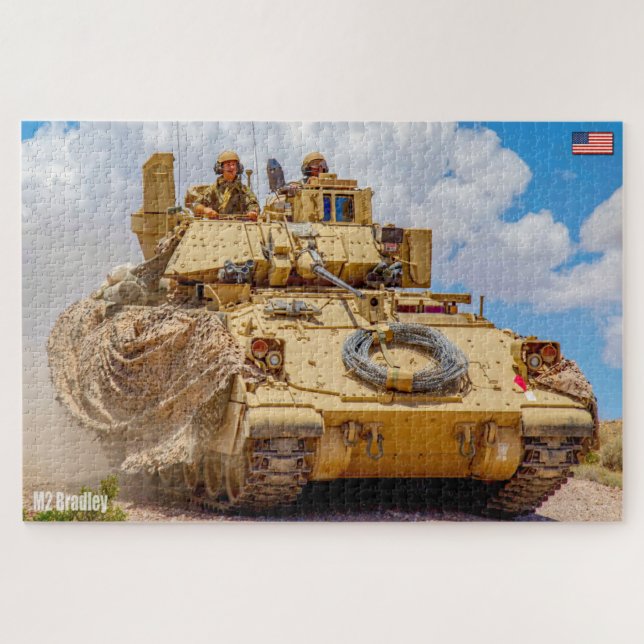 Puzzle TRANSPORTEUR DE PERSONNEL ARMÉ M2 Bradley (20x30 p (Horizontal)