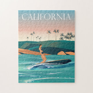Puzzle Travel Art California Travel