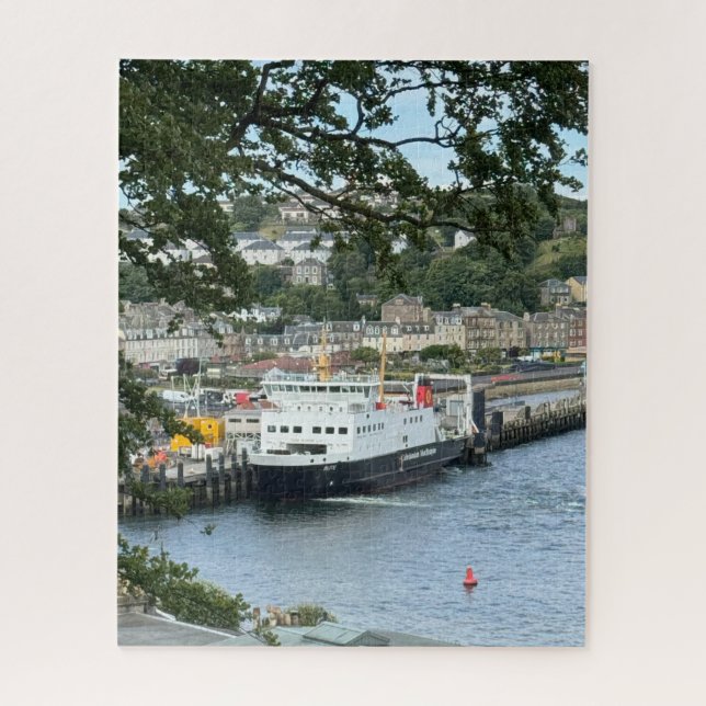 Puzzle Traversier Calmac à Rothesay, île de Bute, Écosse (Vertical)