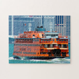 Puzzle Traversier de Staten Island. Vœux de Noël