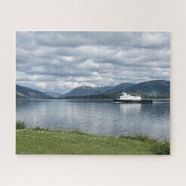 Puzzle Traversier naviguant dans la baie de Rothesay, île (Horizontal)