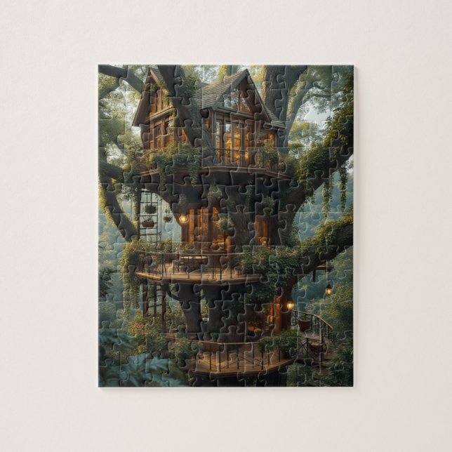 Puzzle Treehouse (Vertical)