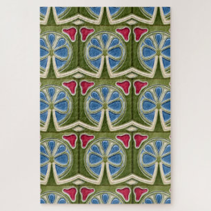 Puzzle - Trèfle Art Nouveau