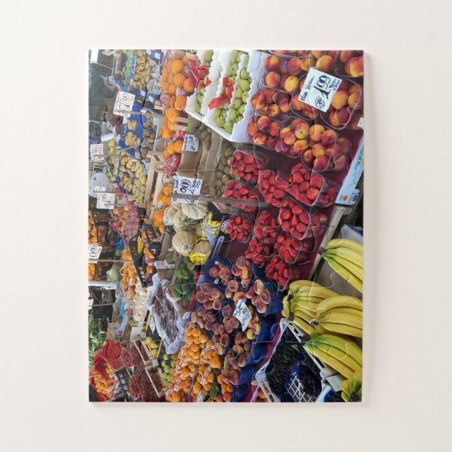 Puzzle Trésors du Marché de Palerme | Mémoire d'un Étal d (Vertical)