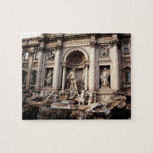 Puzzle Trevi Fountain Rome Italy Travel