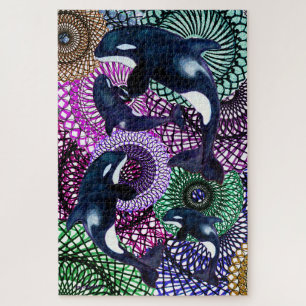Puzzle Tribal Orca