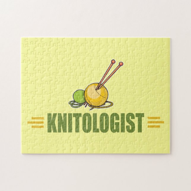 Puzzle Tricot humoristique (Horizontal)