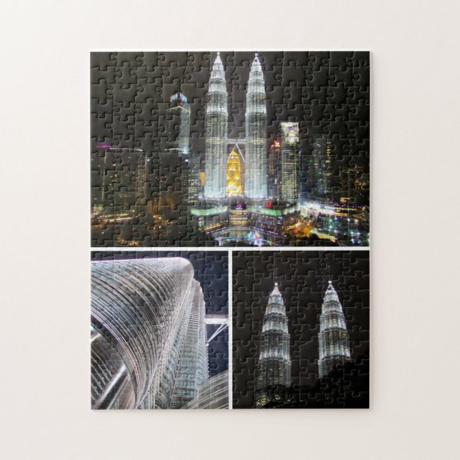 Puzzle triple tour Petronas (Vertical)
