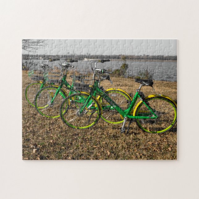 Puzzle Triplés de vélos (Horizontal)