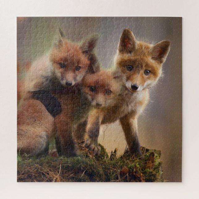 Puzzle Triplets Foxy (Vertical)