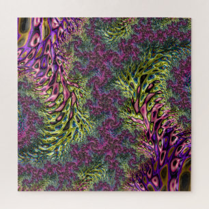 Puzzle Trippy Funky Super numérique Abstrait Fractal Art