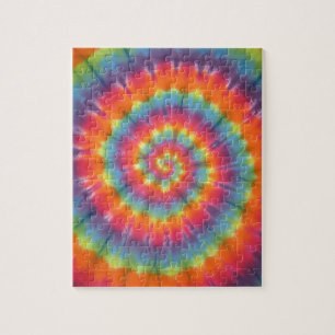 Puzzle Trippy Little Swirl Tie Dye PhatDyes