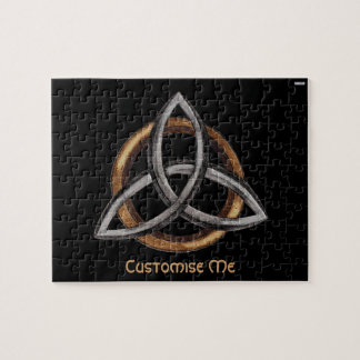 Puzzle Triquetra (Brown/Argent)
