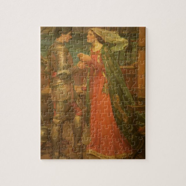 Puzzle Tristan et Iseult par John William Waterhouse (Vertical)