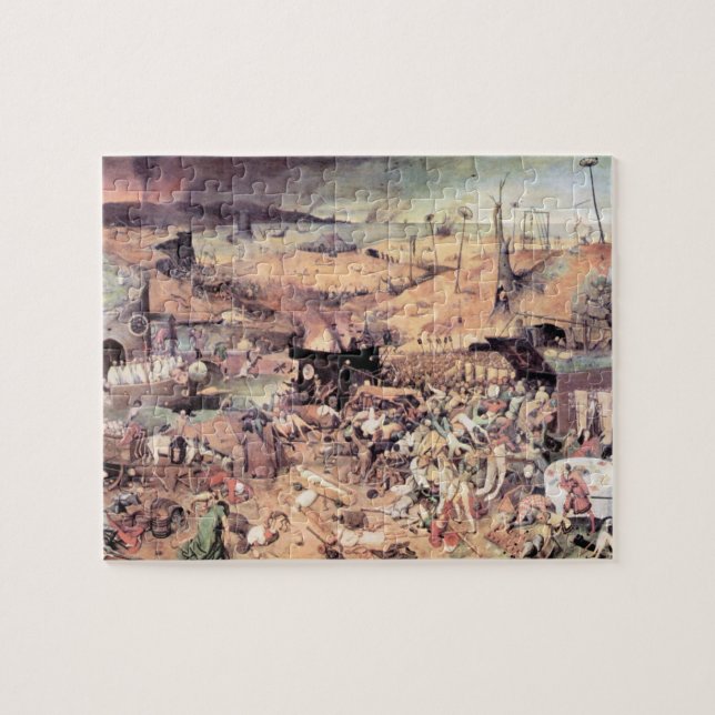 Puzzle Triumph de la mort par Pieter Bruegel (Horizontal)