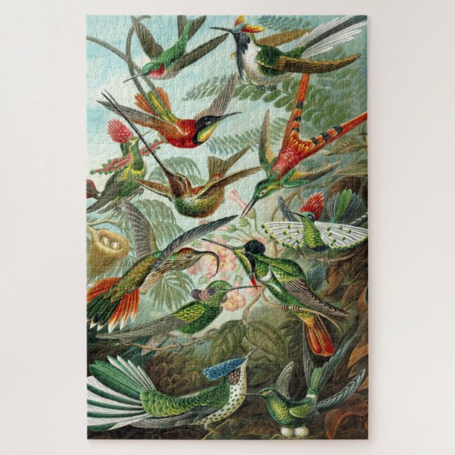 Puzzle Trochilidae-Kolibris de Kunstformen der Natur (Vertical)
