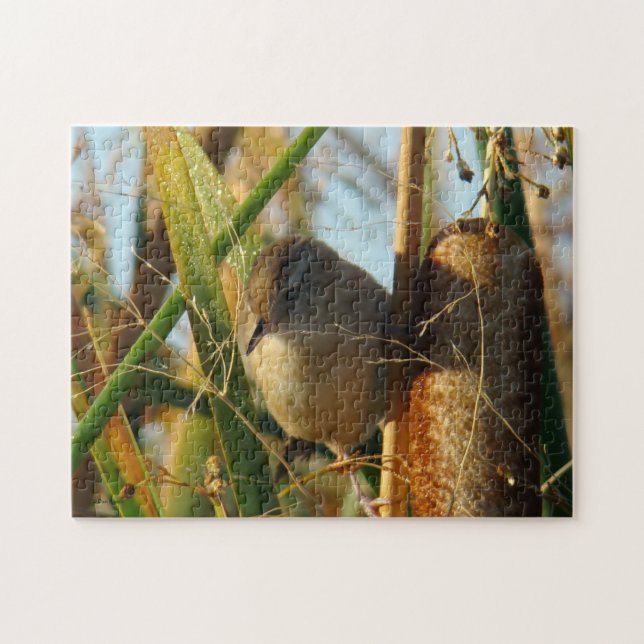 Puzzle Troglodyte des marais B3 dans les quenouilles (Horizontal)