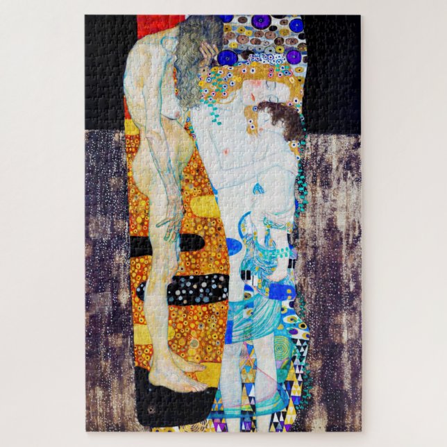 Puzzle Trois ans de vie, Gustav Klimt (Vertical)