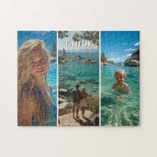 Puzzle Trois bandes verticales Boho Photo 11x14