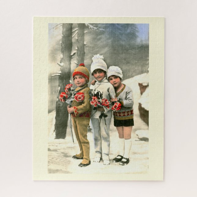 Puzzle Trois enfants (Vertical)