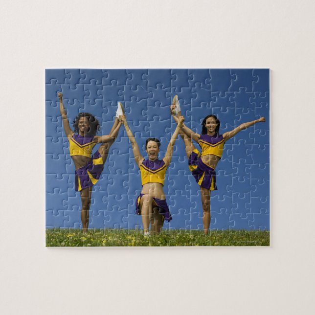 Puzzle Trois femmes joueuses en formation (Horizontal)