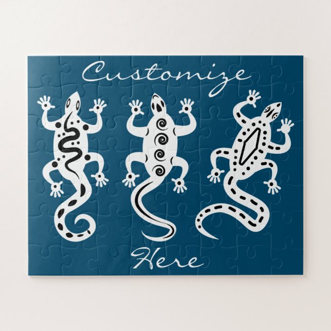 Puzzle Trois Lizards Thunder_Cove style sud-ouest (Horizontal)