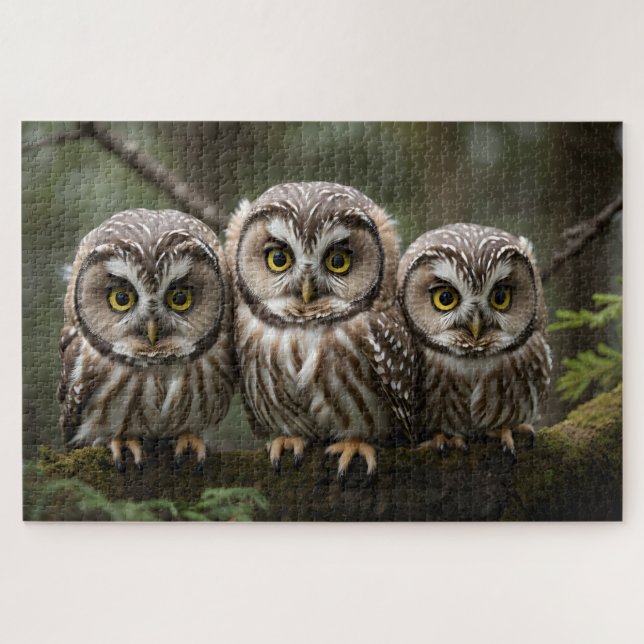 Puzzle Trois oeillets à mâchoires nordiques | Amateurs de (Horizontal)