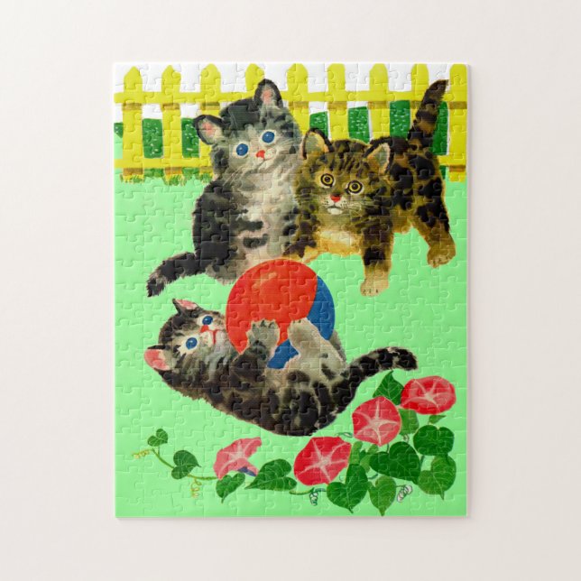 Puzzle trois petits chatons (Vertical)
