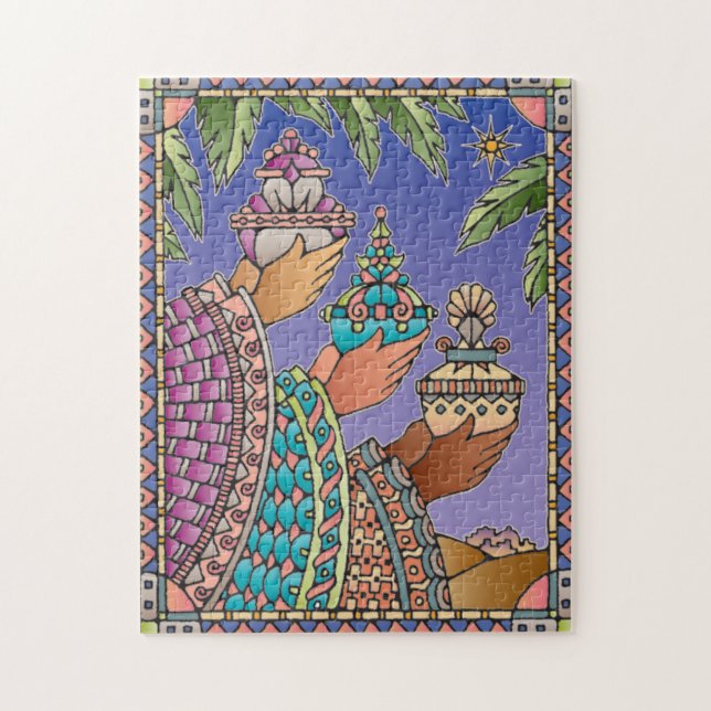 Puzzle Trois Sages Hommes (Vertical)