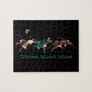 Puzzle Trois souris aveugles