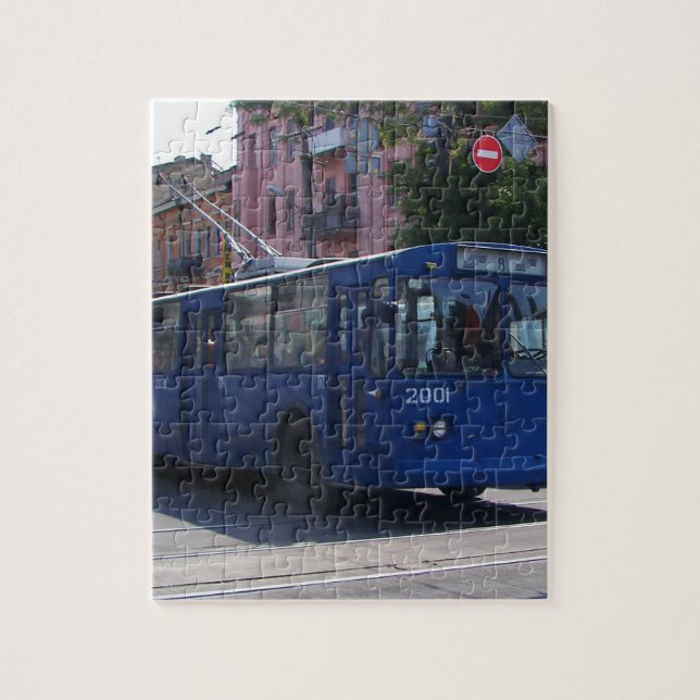 Puzzle Trolleybus (Vertical)