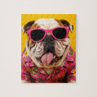 PUZZLE TROP COOL POUR S'ÉCROULER BOULEDOGUE ANGLAIS