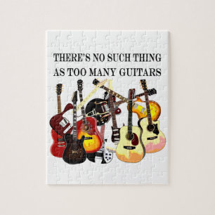 Puzzle Trop de guitares